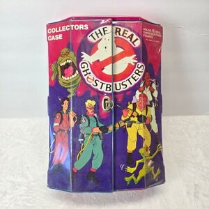 The Real Ghostbusters Collector's Case 1988 Action Figure Storage Vintage
